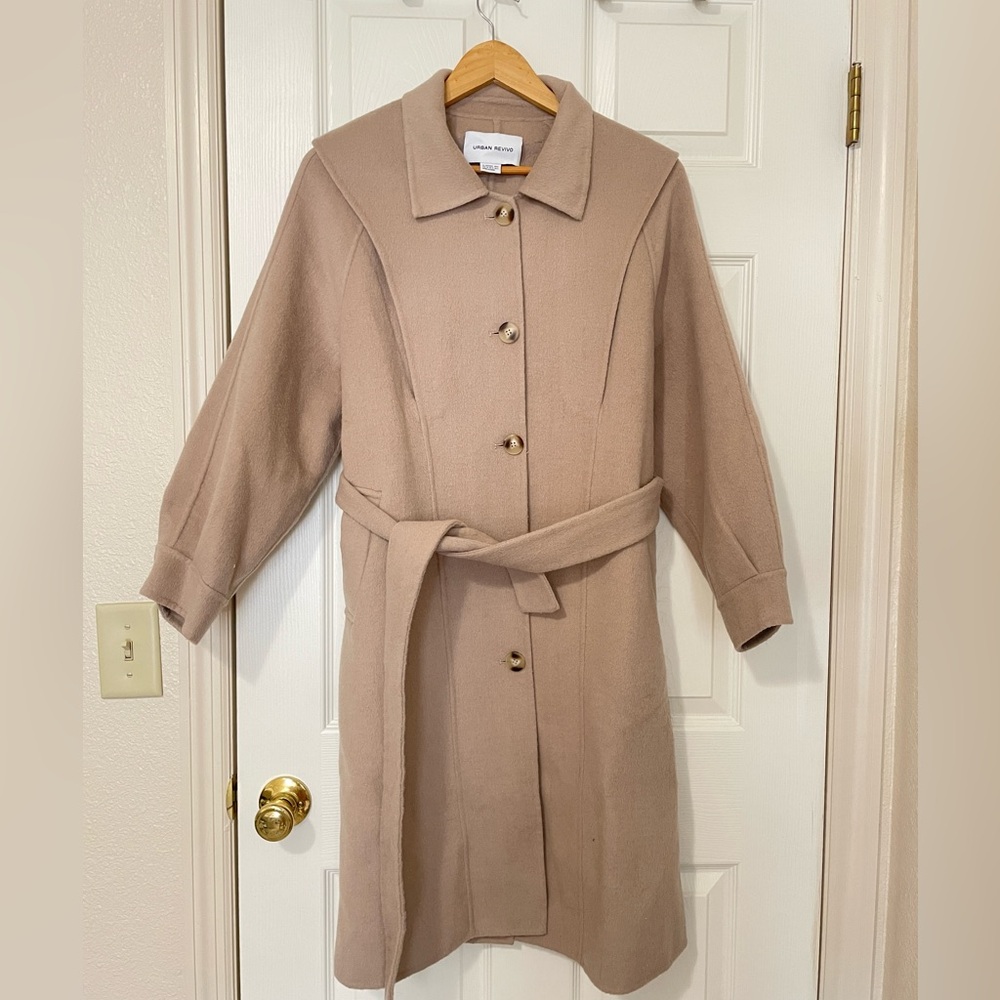 URBAN REVIVO WOOL COAT